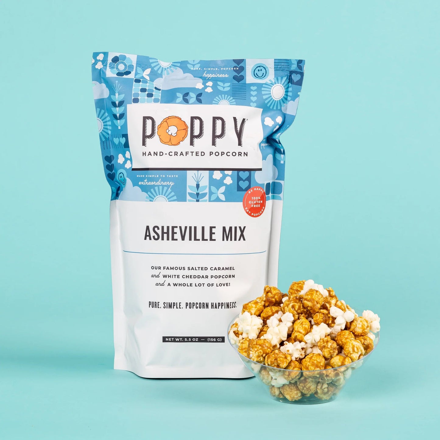 Poppy Handcrafted Popcorn Crowd Pleaser Gift Set