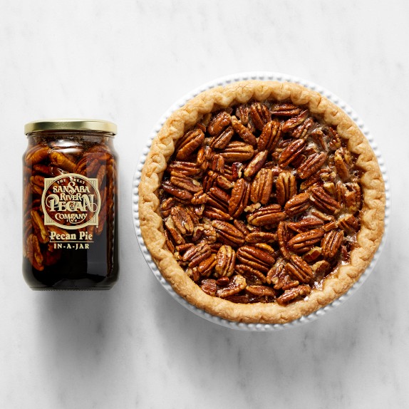 Traditional Pecan Pie In A Jar - The Great San Saba River Pecan Company