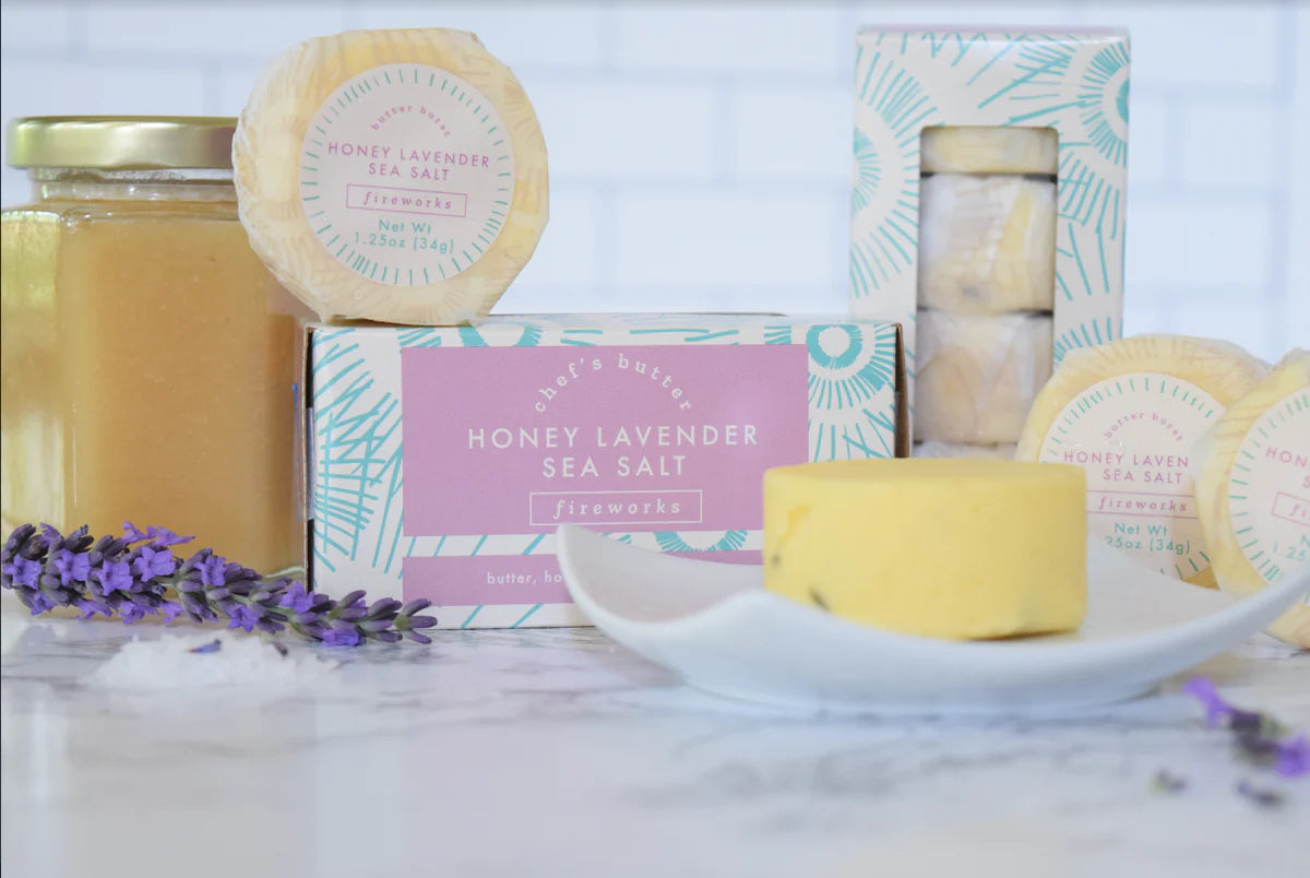 Honey Lavender Sea Salt Butter 4 Pack