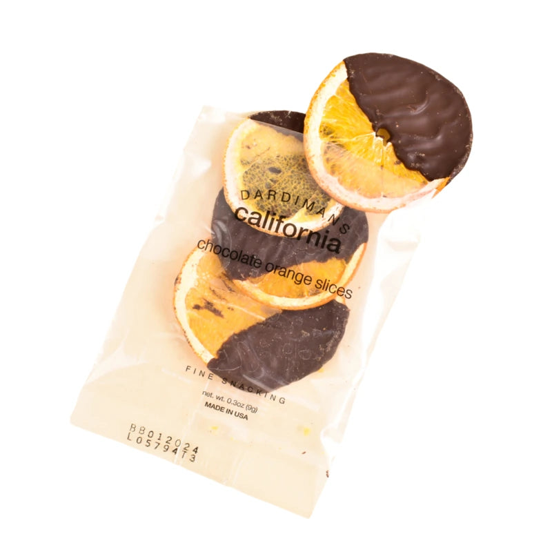 Crispy Dark Chocolate Orange Slices - Snack Pack