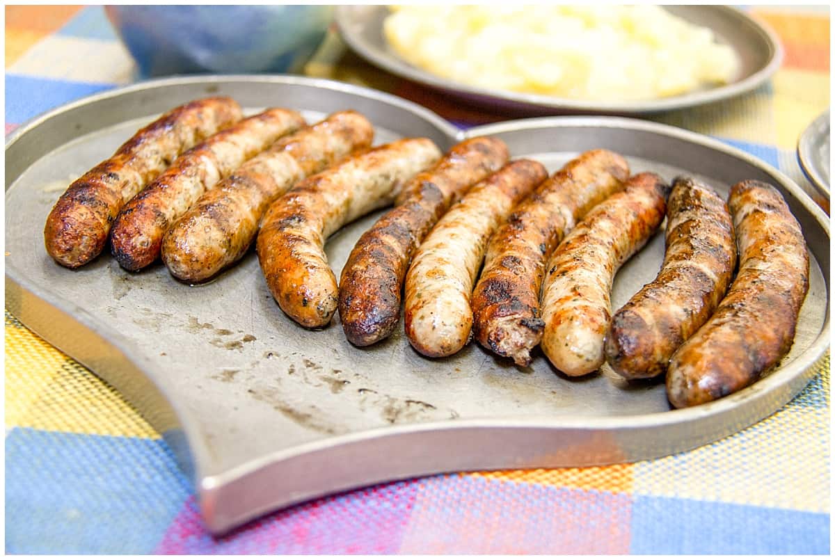 Nurnberger Style Bratwurst Breakfast Sausage - 5 lb