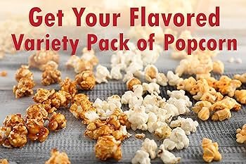 Popcorn Snack Pack - Skinny Pop, Pirate's Booty, Cracker Jack, and Angie's - 18 Packs