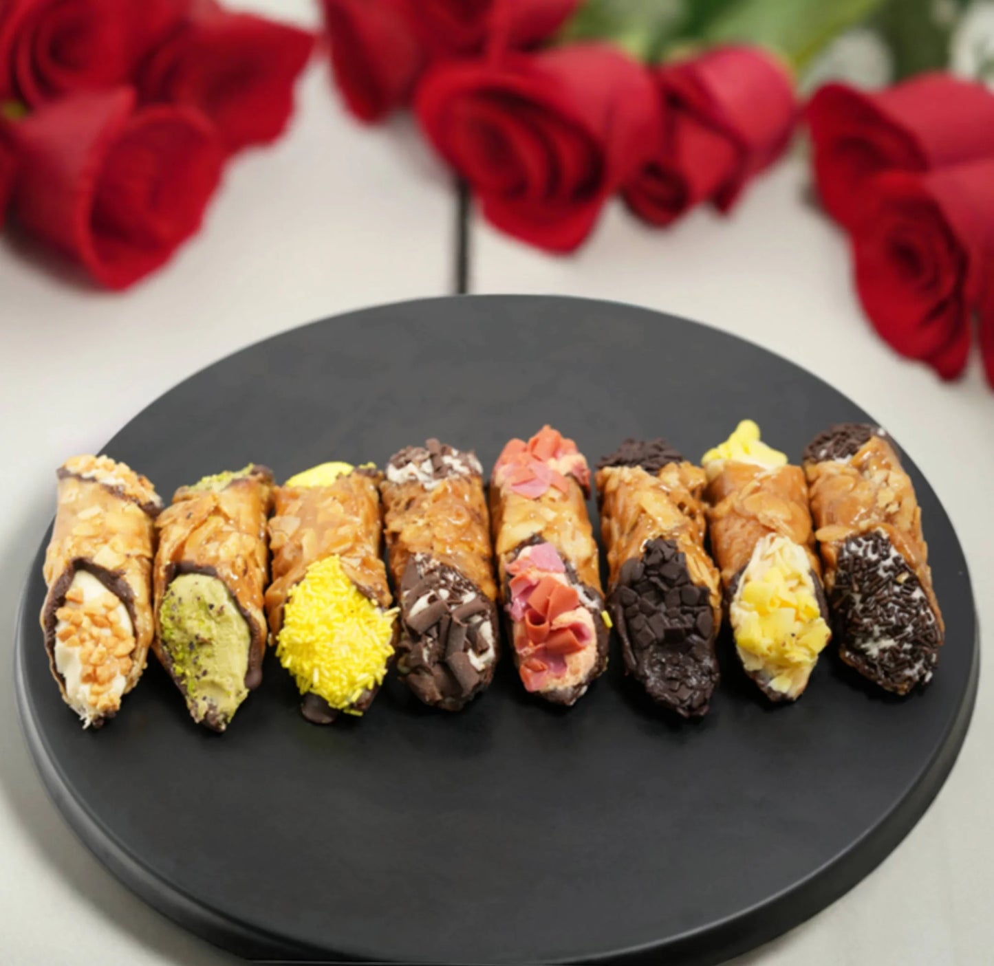 Andy Anand Chocolate Cannoli, Made in Italy by world famous La Pasticceria - Includes 8