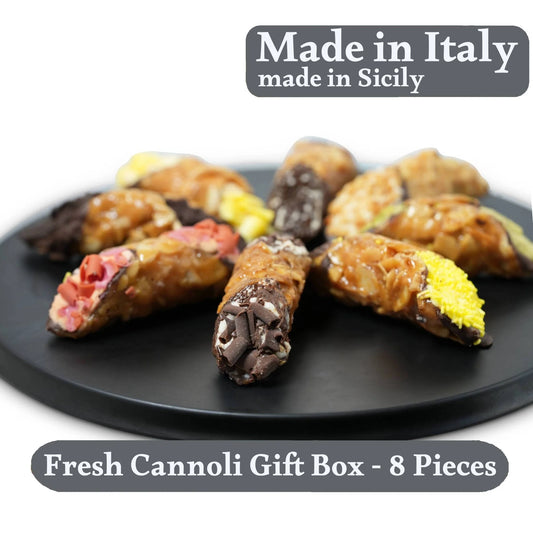 Andy Anand Chocolate Cannoli, Made in Italy by world famous La Pasticceria - Includes 8