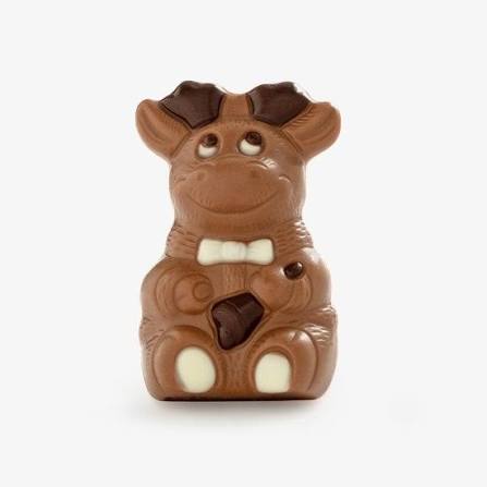 Christmas-Figures Läderach Swiss Milk Chocolate, 4 pieces