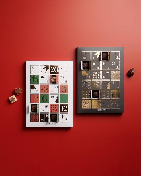 Läderach Advent Calendar Swiss Chocolate Pralines Selection