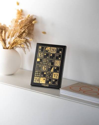 Läderach Advent Calendar Swiss Chocolate Pralines Selection Noir