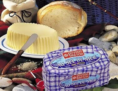 Paysan Breton Sea Salt Crystals Sel de Mer Butter | Preservative-free | Imported from France - Pack of 3