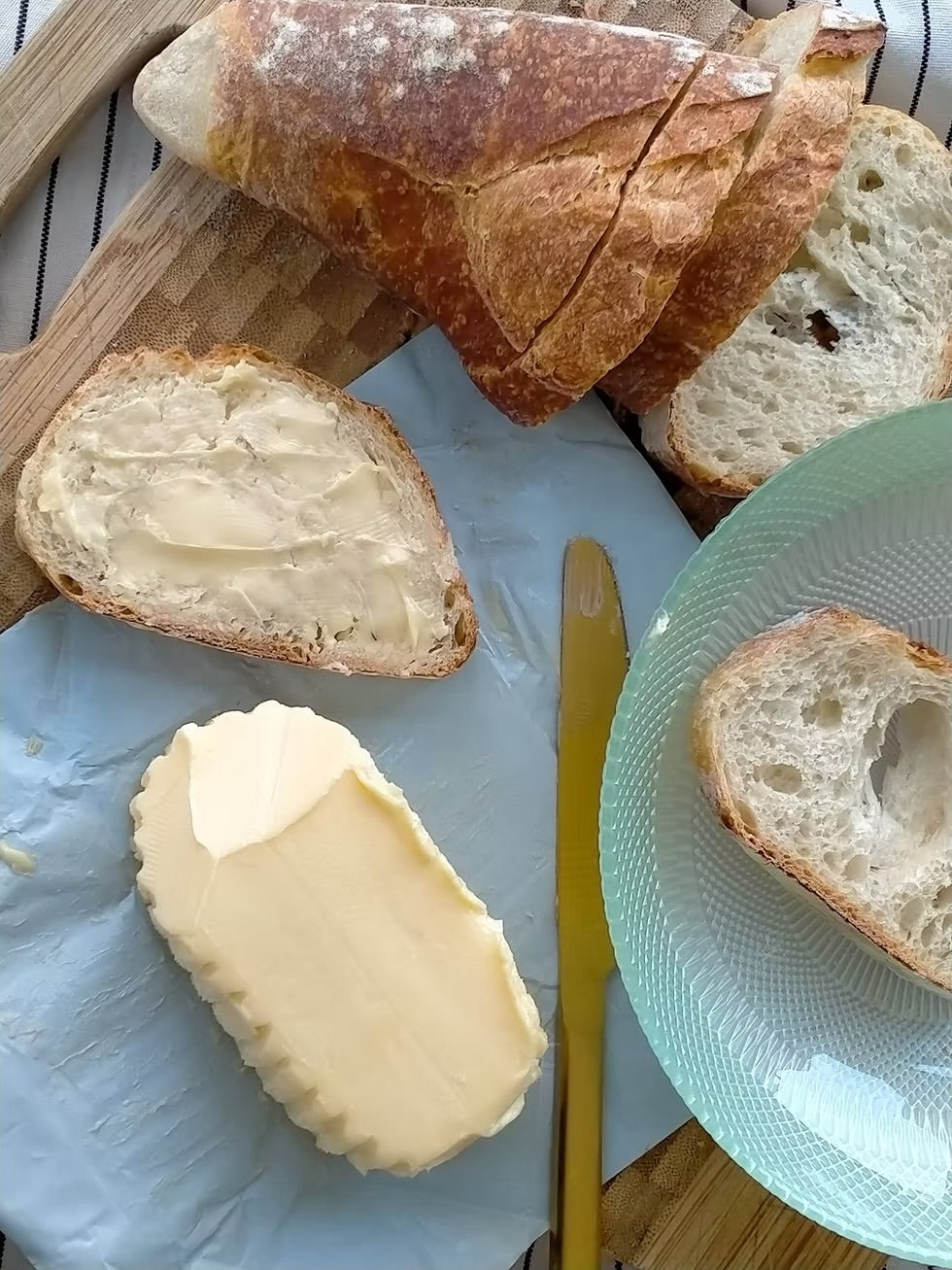 Paysan Breton Sea Salt Crystals Sel de Mer Butter  | Preservative-free | Imported from France