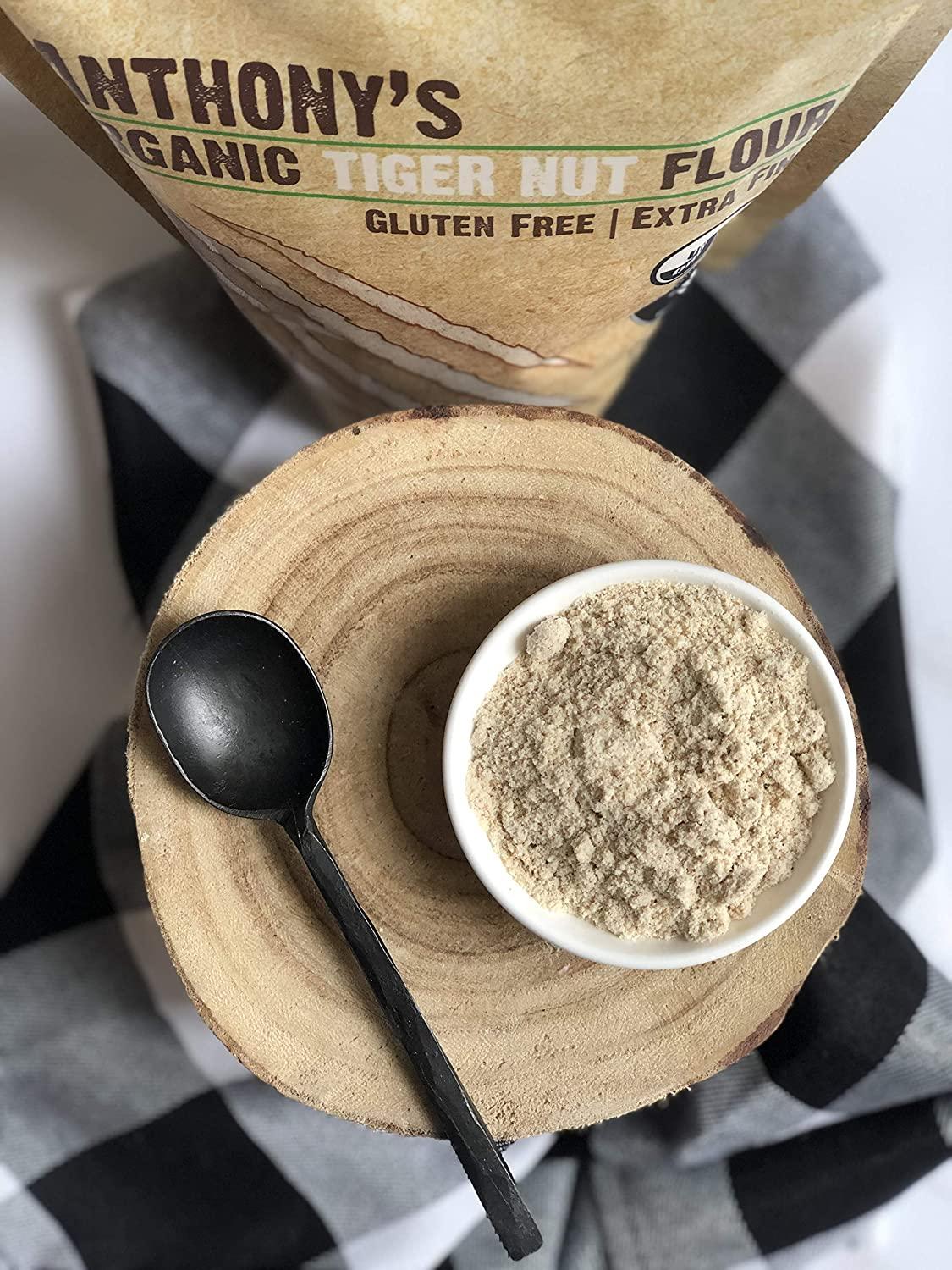 Anthony's Organic Tiger Nut Flour, Gluten Free, Non GMO, Paleo Friendly - 1 lb