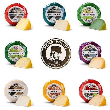 Henri Willig Sparkling Wine Cheese