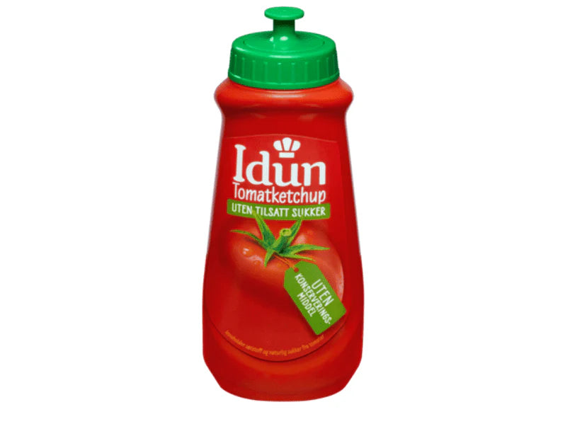 Norwegian Tomato Ketchup, No Added Sugar -  by Idun