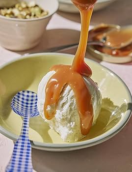 Coop's Salted Caramel Sauce: Rich and Buttery, Gourmet, All Natural, Handcrafted, Gluten Free, Non-GMO, Award Winning, Ice Cream Toppings, Desserts, 10 oz