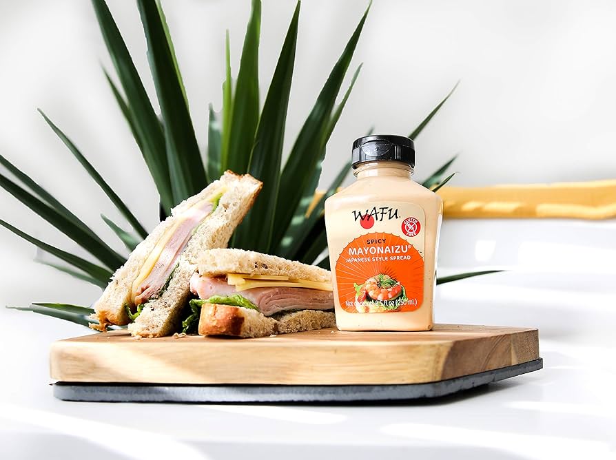 Wafu Mayonaizu Japanese Style Spicy Mayonnaise, 8.5 oz - Pack of 2