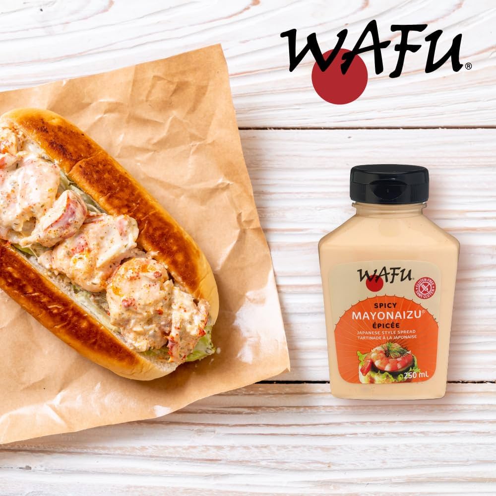 Wafu Mayonaizu Japanese Style Spicy Mayonnaise, 8.5 oz - Pack of 2