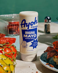 Ayoh Foods, Original  Mayo - Mayo Gone Wild, Made by Molly Baz, 12 oz Bottles - Pack of 2