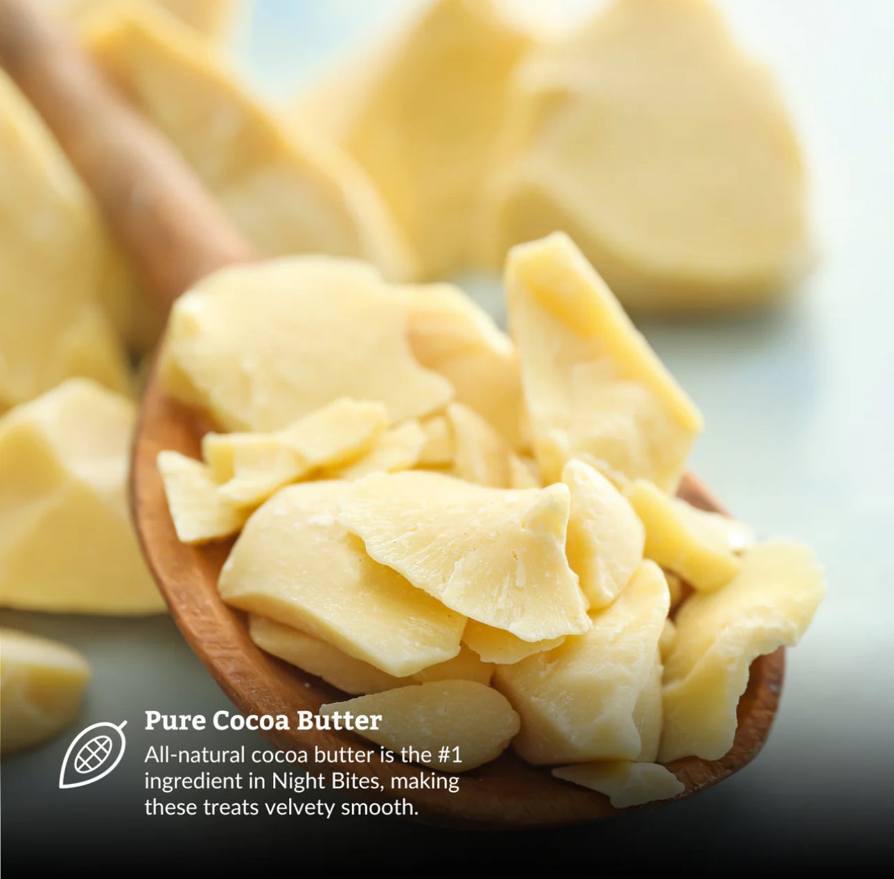 Dark Chocolate & Almonds Night Bites | Functional Nightly Sleep Supplement Chocolate Bars - includes 30