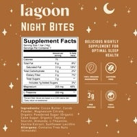 Dark Chocolate & Almonds Night Bites | Functional Nightly Sleep Supplement Chocolate Bars - includes 30