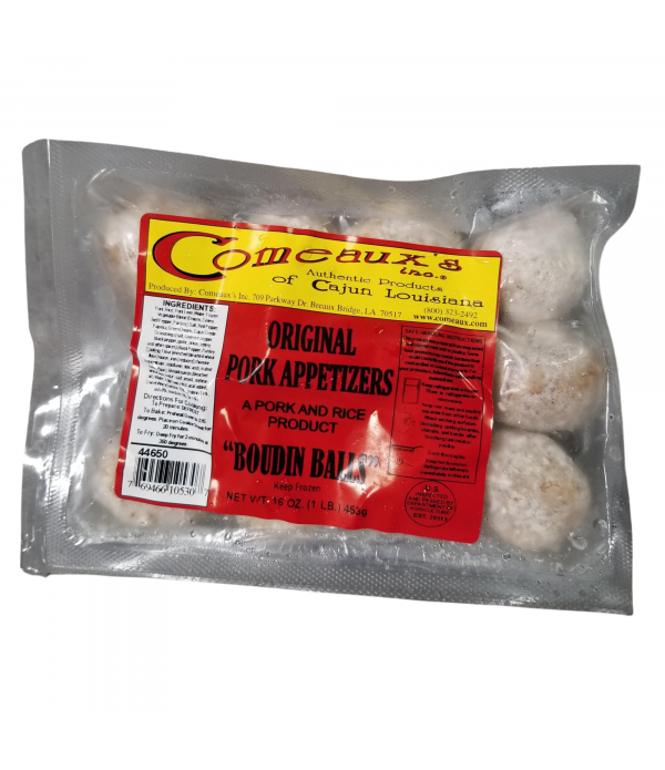 COMEAUX'S PORK BOUDIN BALLS - 1 dozen