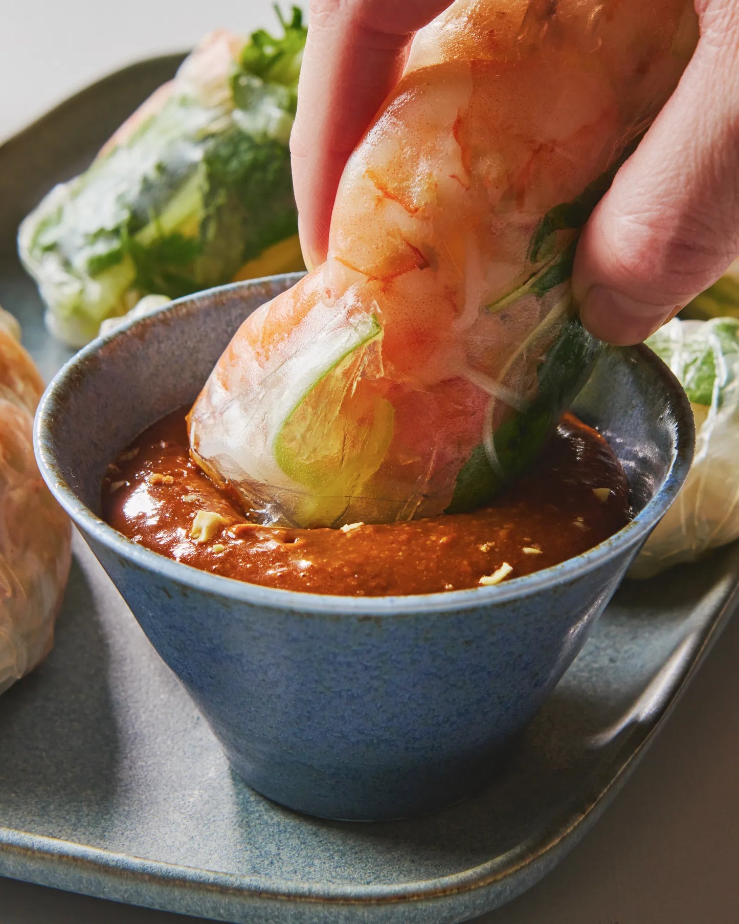 Fresh Summer Spring Rolls Variety Pack - 12 Rolls - Lobster Roll, Thai Curry Shrimp Roll, Grilled Salmon Roll, Classic Shrimp Salad Roll