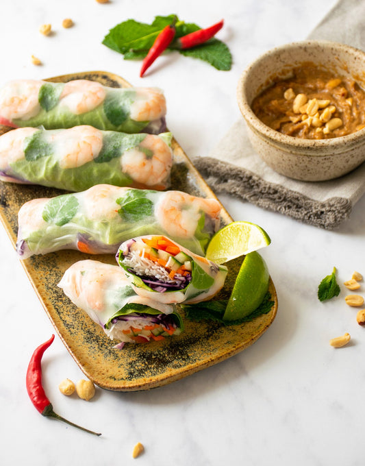 Chilean Sea Bass Summer Spring Rolls - 1 dozen