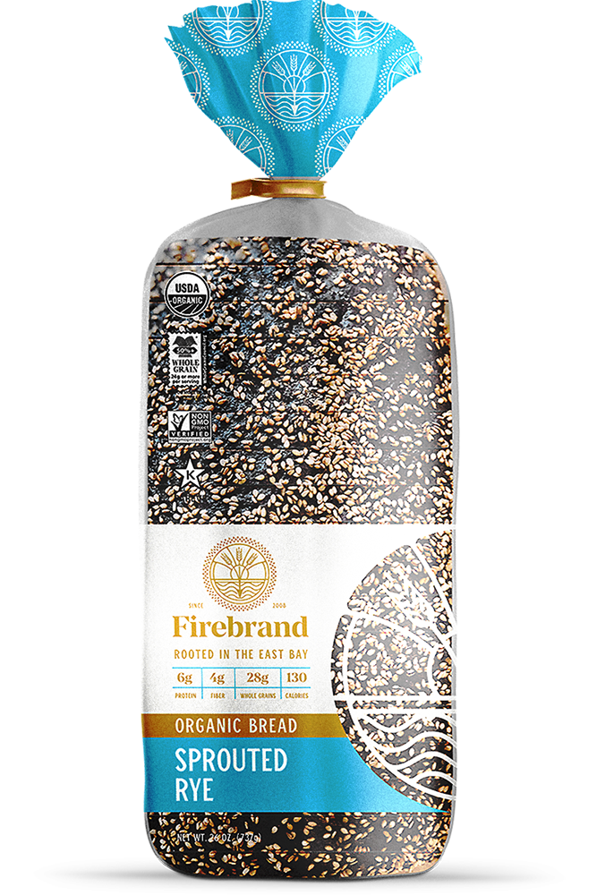 Organic Sprouted Whole Rye Bread - 26 oz