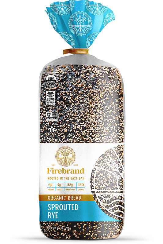 Organic Sprouted Whole Rye Bread - 26 oz