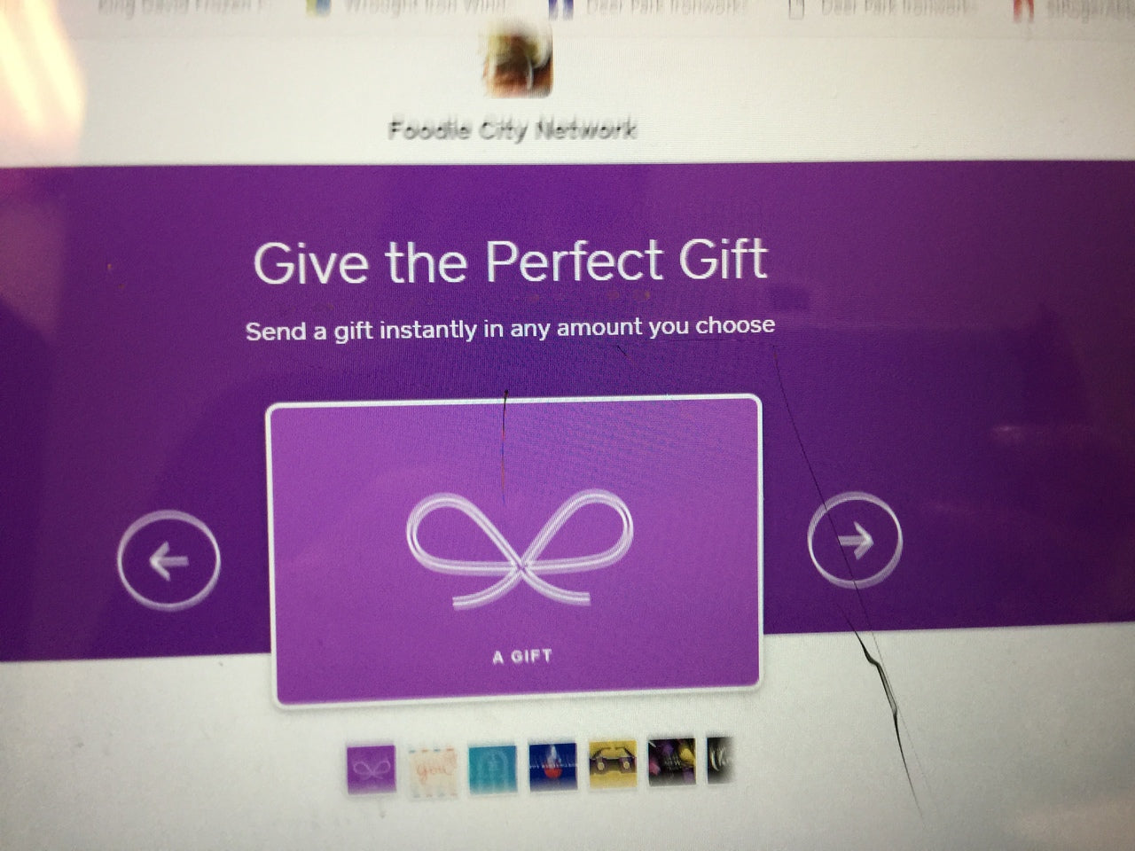 eGift Cards - click link for options