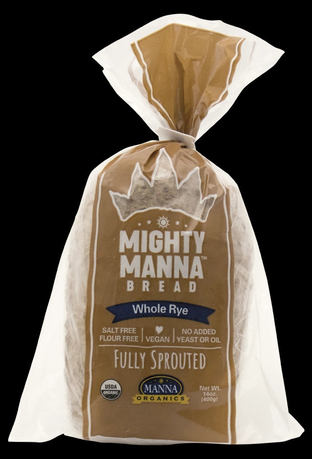 Sprouted Whole Rye Organic Bread - 14 oz