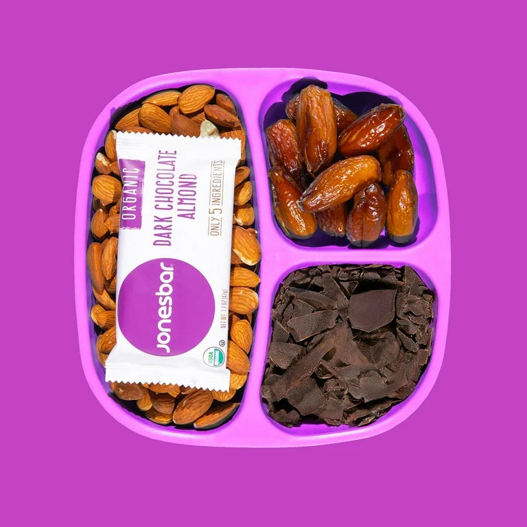 Jonesbar Variety Pack, USDA Organic Fruit & Nut Bar, Non-GMO, Kosher, Vegan, Gluten Free - Pack of 12