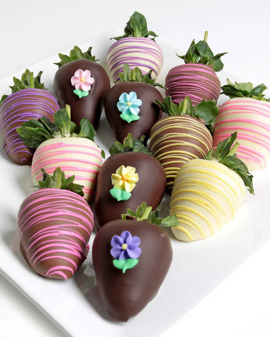Belgian Chocolate Covered Strawberries - 1 Dozen