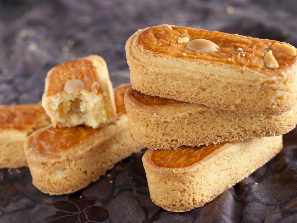 Dutch Holland Patisserie Almond Fingers, Pack of 5