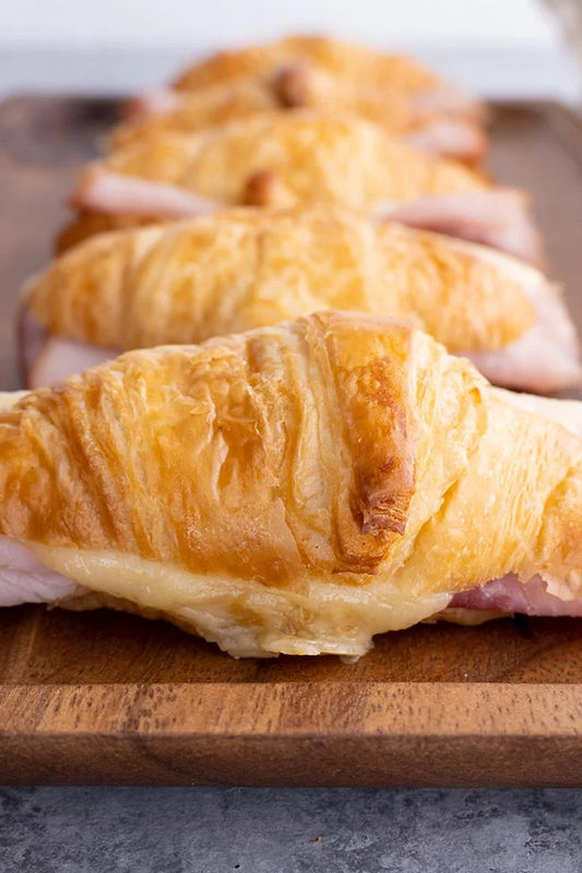 Ham and Cheese Croissants - 1 Dozen