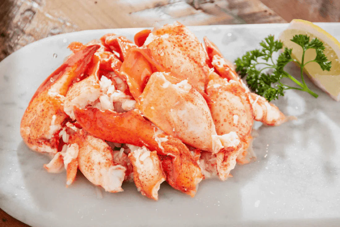Fresh Maine Lobster Meat, Knuckle & Claw - 1 lb