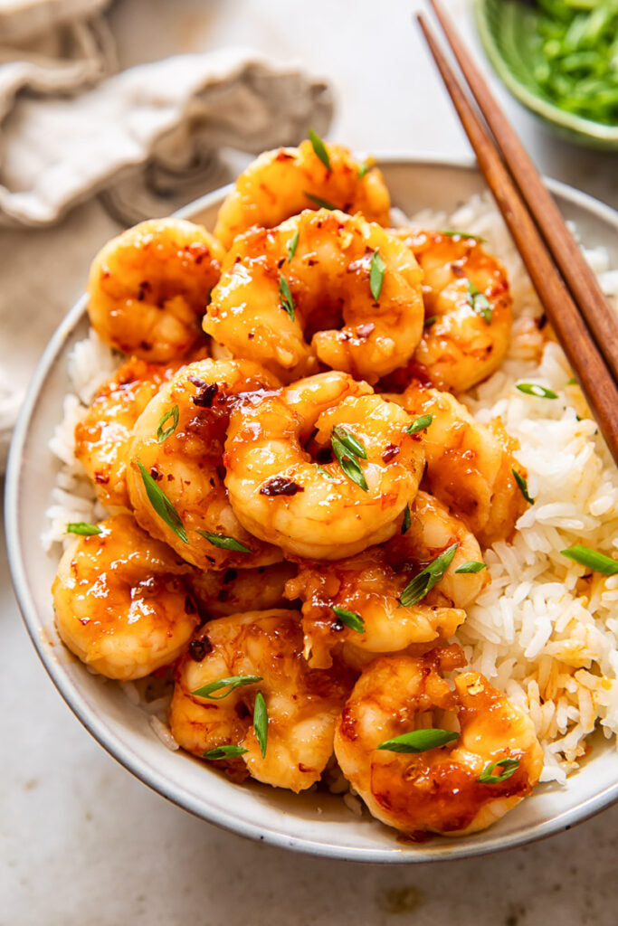 Marinated Hawaiian Pineapple & Honey Shrimp - 1 lb