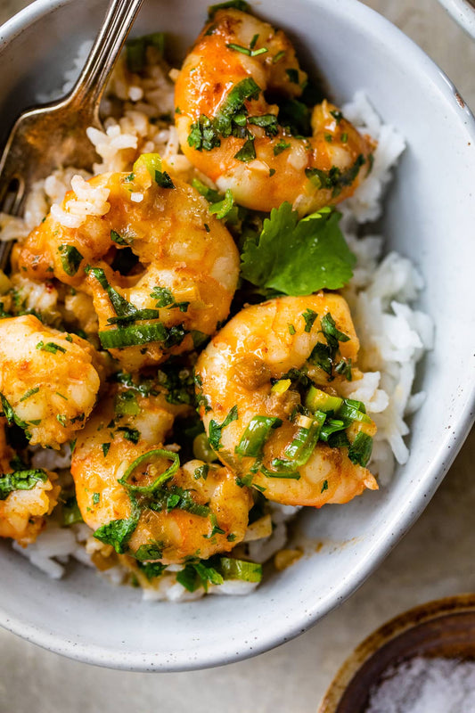 Marinated Red Thai Coconut Shrimp - 1 lb