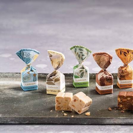 Läderach Assorted Tartufi Swiss Chocolate  - Box of 4