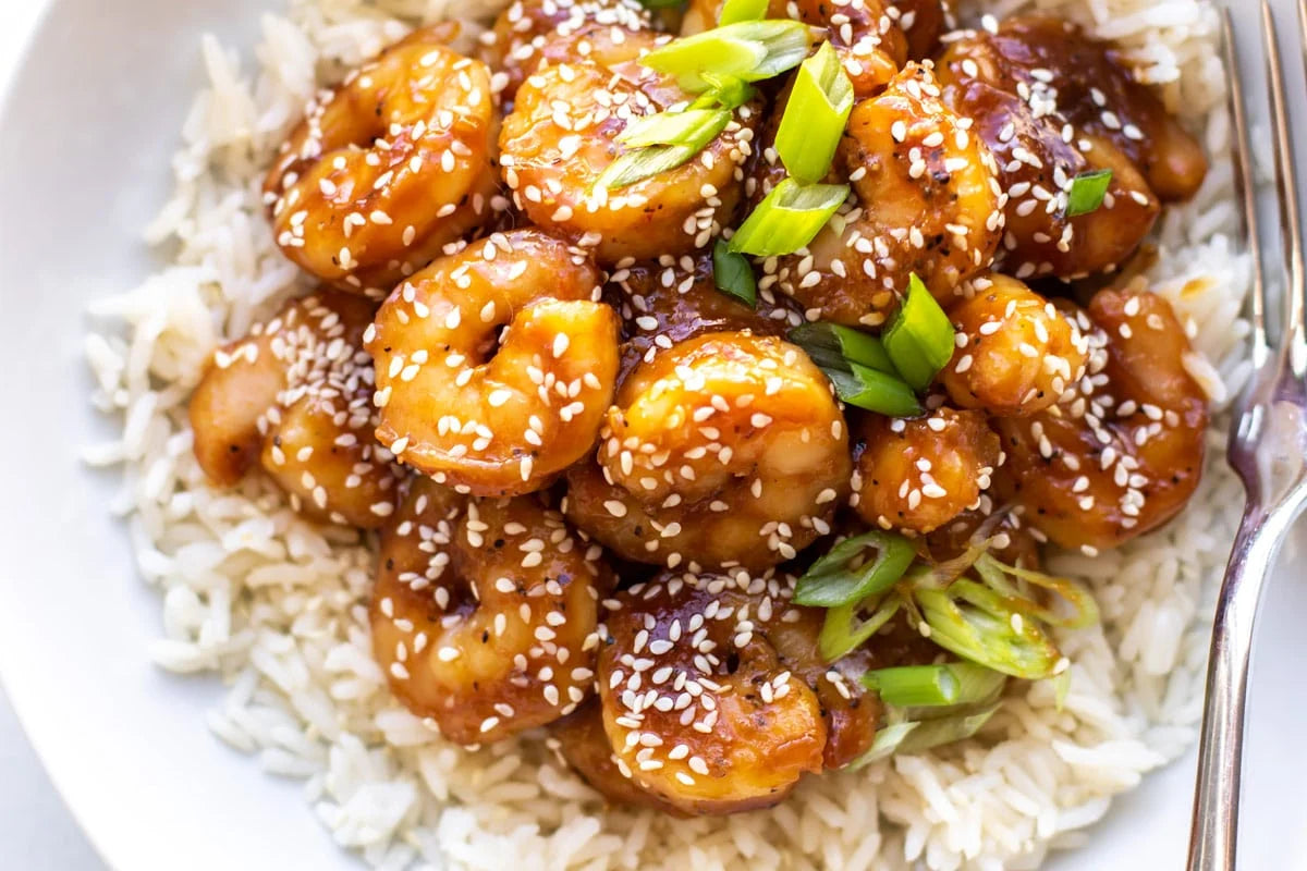 Marinated Ginger Teriyaki Shrimp - 1 lb