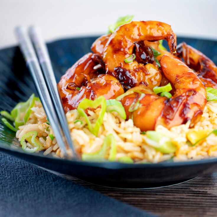 Marinated Ginger Teriyaki Shrimp - 1 lb