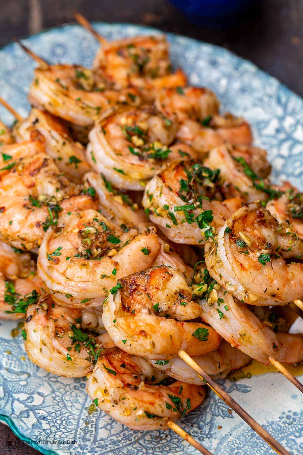 Marinated Mediterranean Lemon Shrimp - 1 lb
