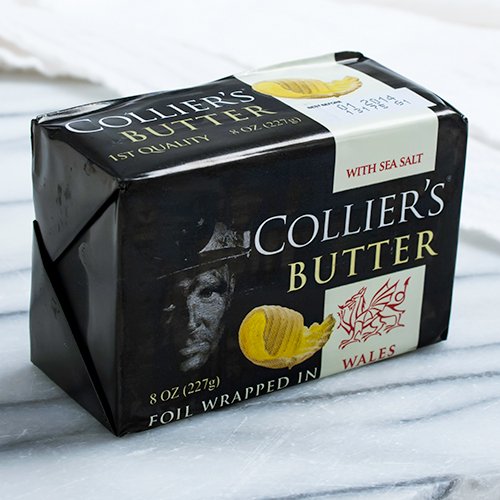 Colliers Welsh Butter with Sea Salt, 8 oz - Pack of 3
