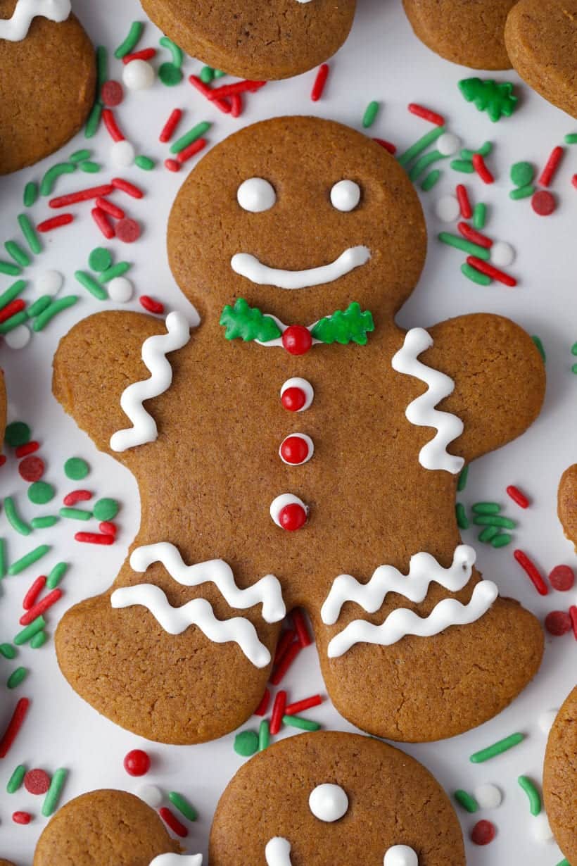 Gingerbread Men Cookies - 1 Dozen