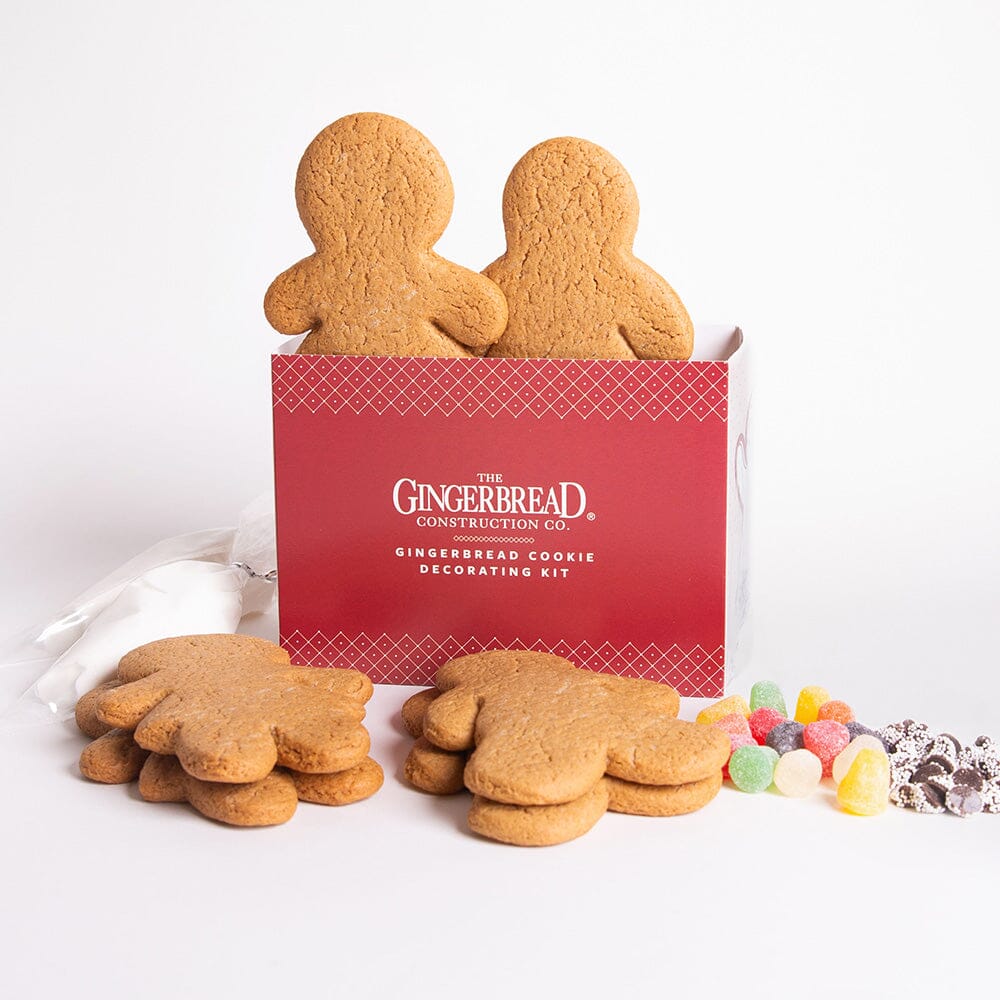 Gingerbread Cookie Decorating Kit, 3 Boys & 3 Girls with All the Fixings!