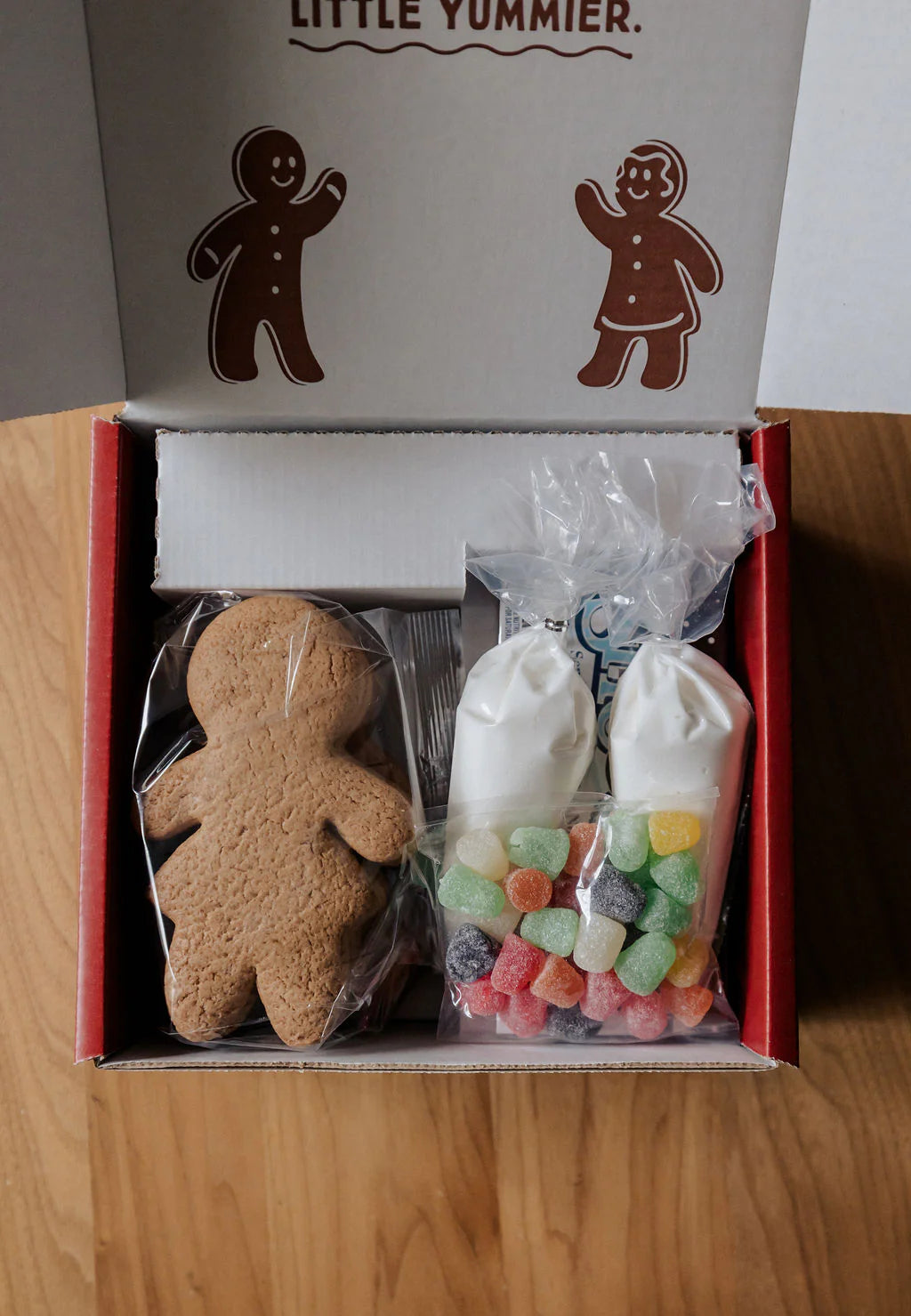 Gingerbread Cookie Decorating Kit, 3 Boys & 3 Girls with All the Fixings!