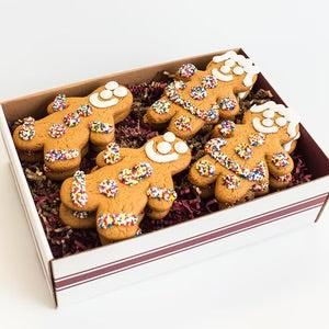 Gingerbread Cookie Decorating Kit, 3 Boys & 3 Girls with All the Fixings!