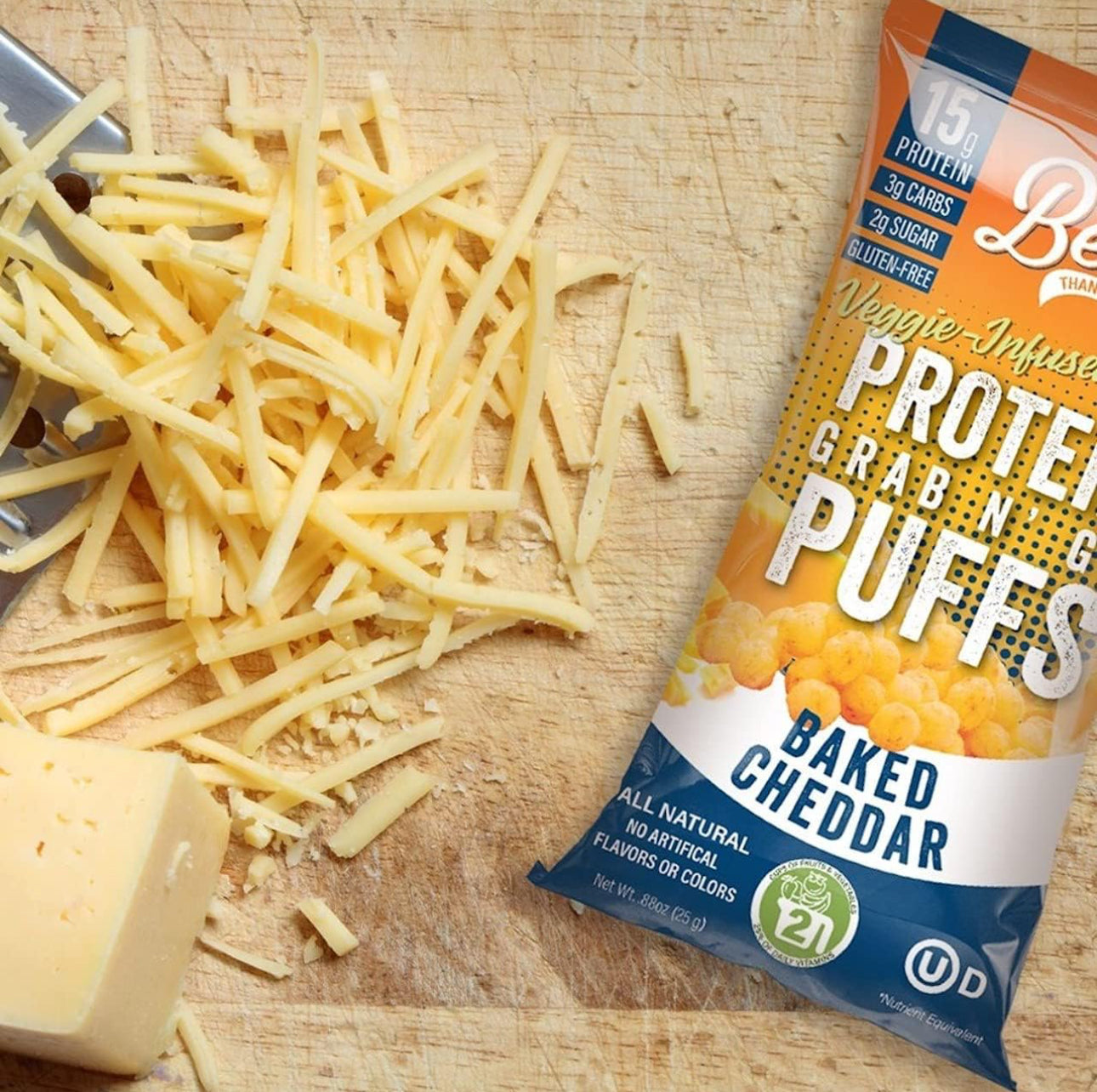 Better Than Good Sweet & Savory Puffs - Keto, Gluten-Free Protein Puffs - Paleo, Low Sugar, Low Calorie, Diabetic Friendly Snacks | Veggie Infused Protein Breakfast Puffs - Variety Pack of 8