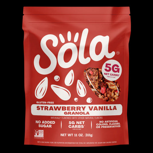SOLA Strawberry Vanilla Granola