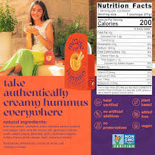 Mezete Customer Favorite Hummus  Dip Pack with Breadsticks | All Natural | On the Go | Plant Based | Preservative-Free - Pack of 6