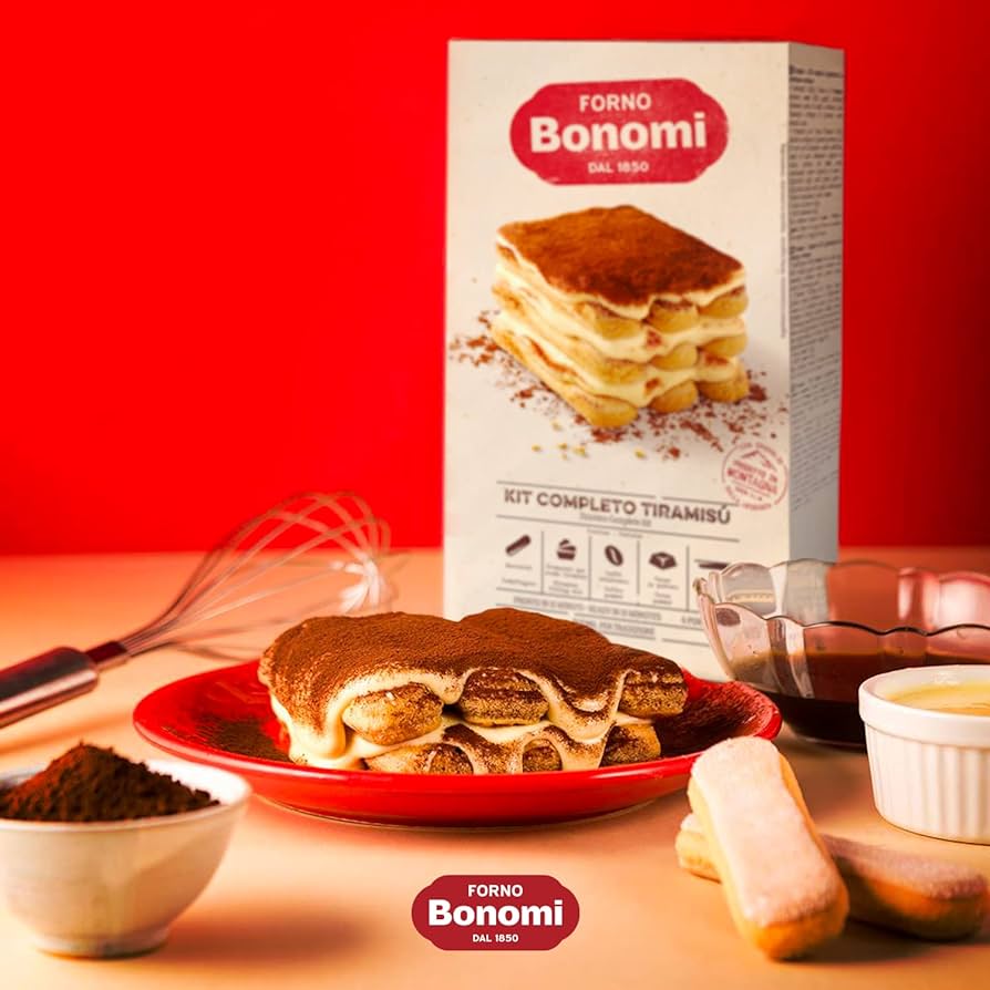 Forno Bonomi Tiramisu Dessert Kit - includes 2