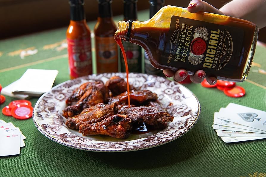 Kentucky Straight Bourbon Barbecue Sauce, Bacon - Pack of 3